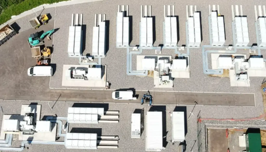 Planta de almacenamiento de energía Blandford BESS