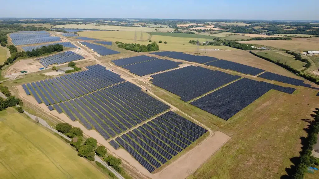 Planta fotovoltaica Tye Lane