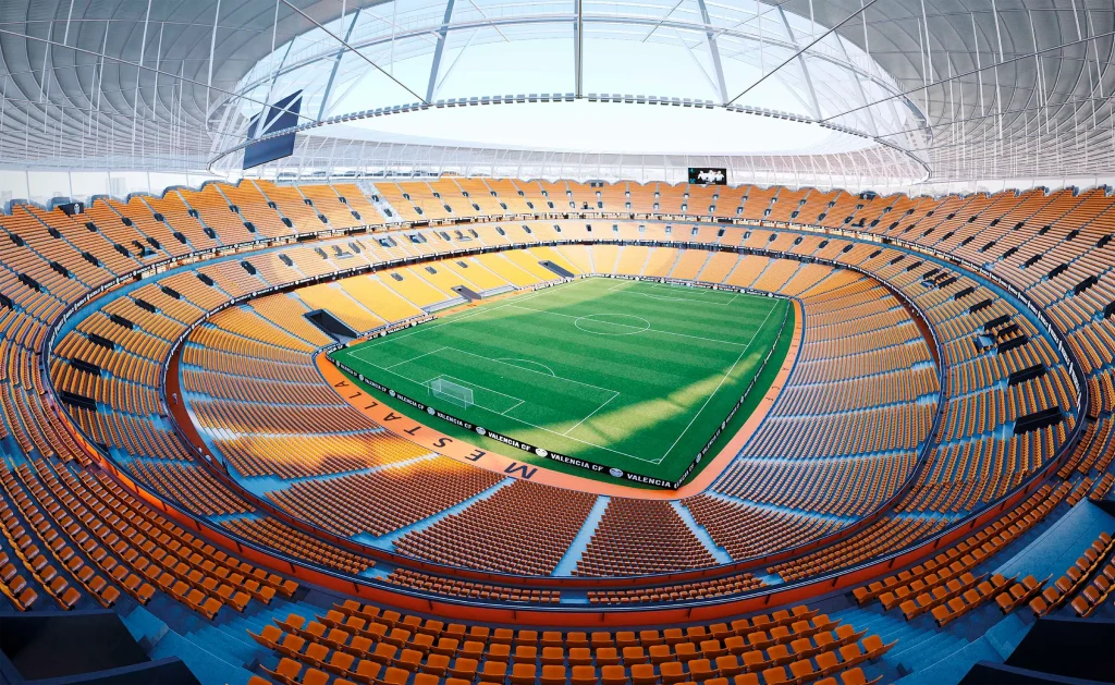 Instalaciones del estadio Nou Mestalla