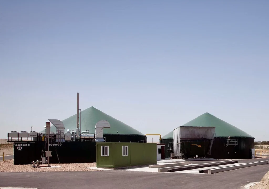 Planta de biogás y generación eléctrica
