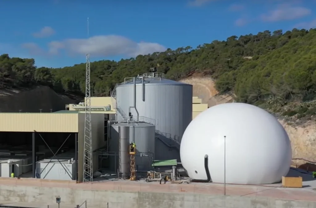Planta de biometanización de fracción orgánica de residuos urbanos