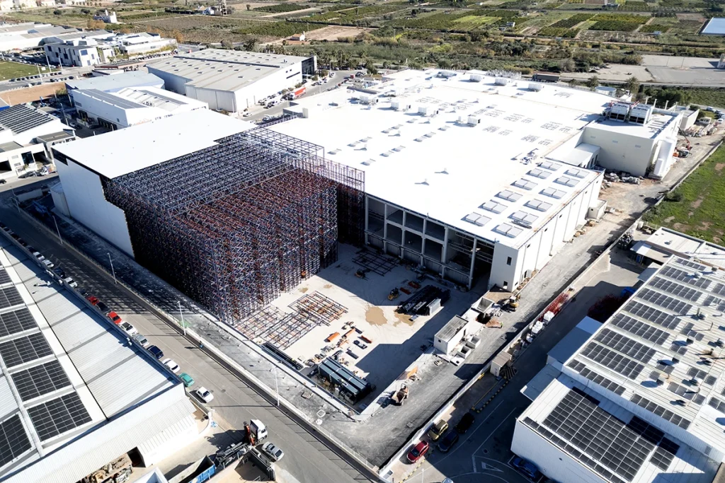 Planta de producción de pan y bollería