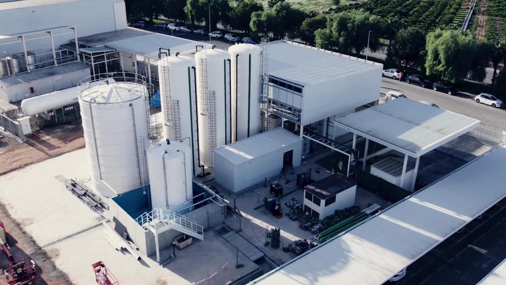 Tratamiento avanzado de aguas residuales de industria cosmética